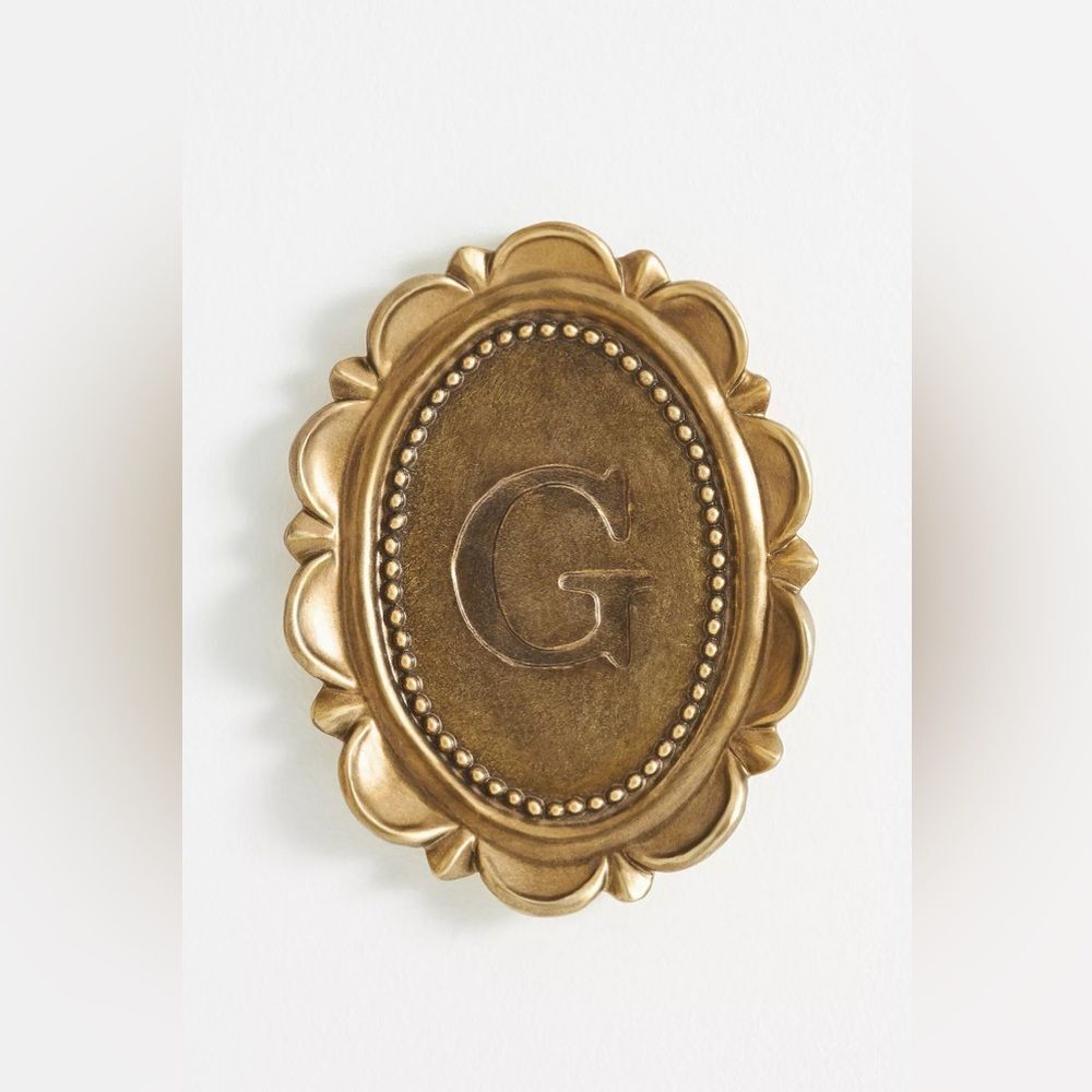 New Anthropologie Louisa Monogram Gallery Wall Charm